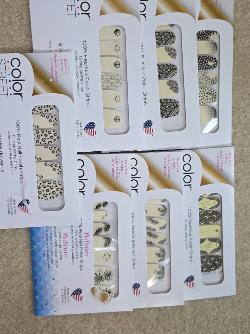 Assorted Color Street (NWT)